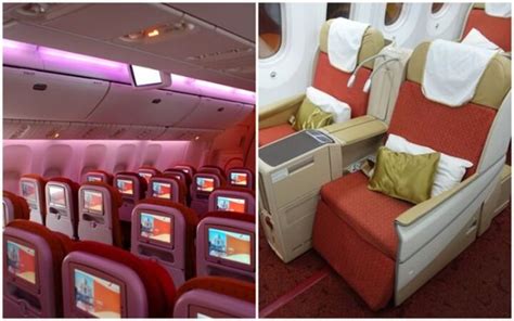 upgrade air india economy to business class.